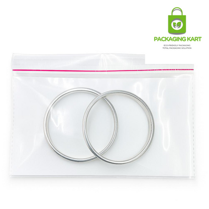 5.5X4 51 Micron Jewellery BOPP Self-Sealing Bags – Scratch-Free Packaging