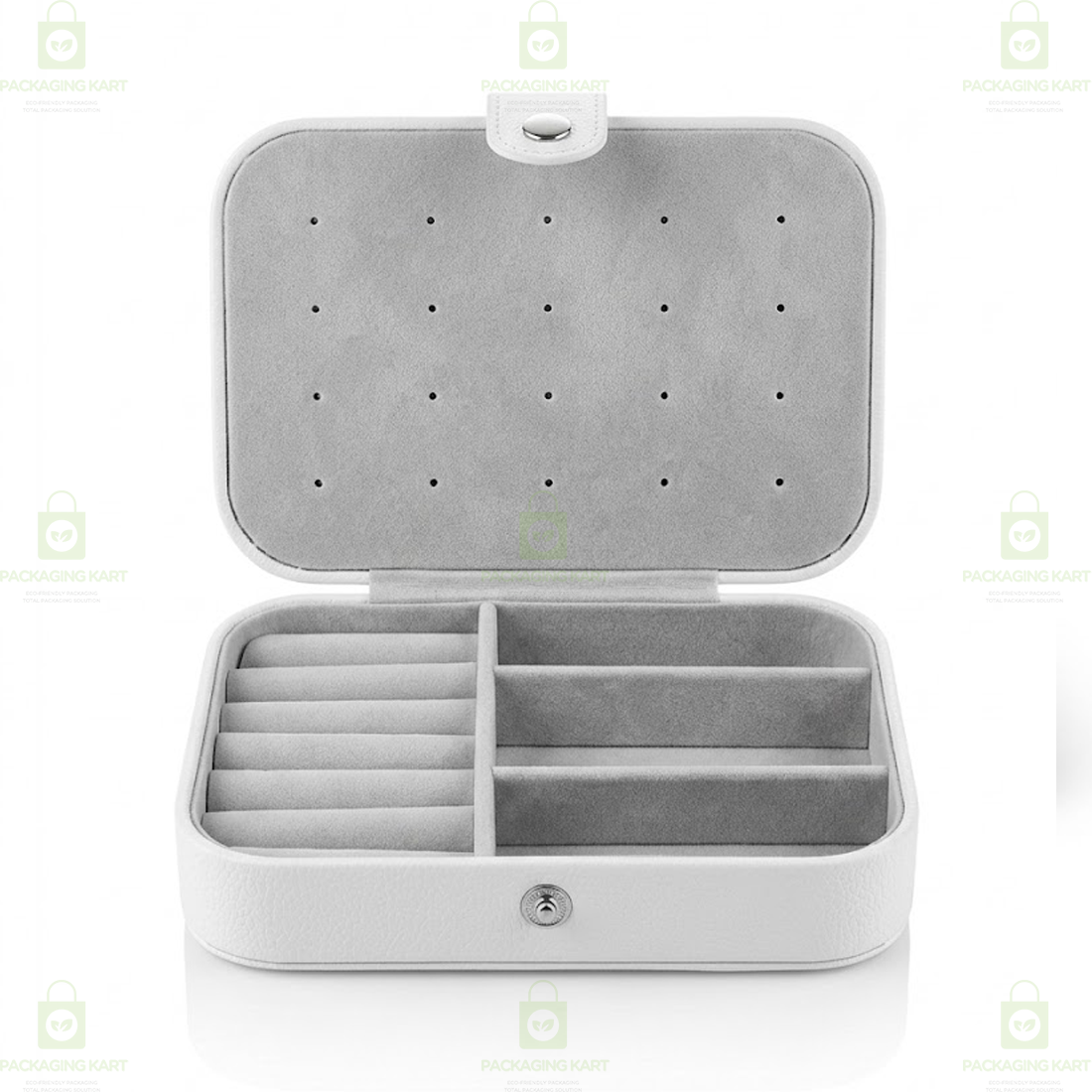 Premium 2 Step Jewellery Box for Women – Velvet Organizer Gift Case for Rings, Earrings & Necklace