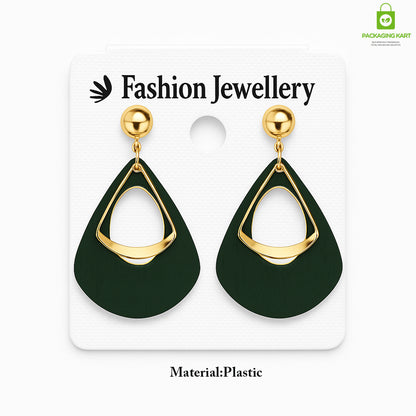 Premium Earring Jewellery Cards – Sturdy & Stylish Display