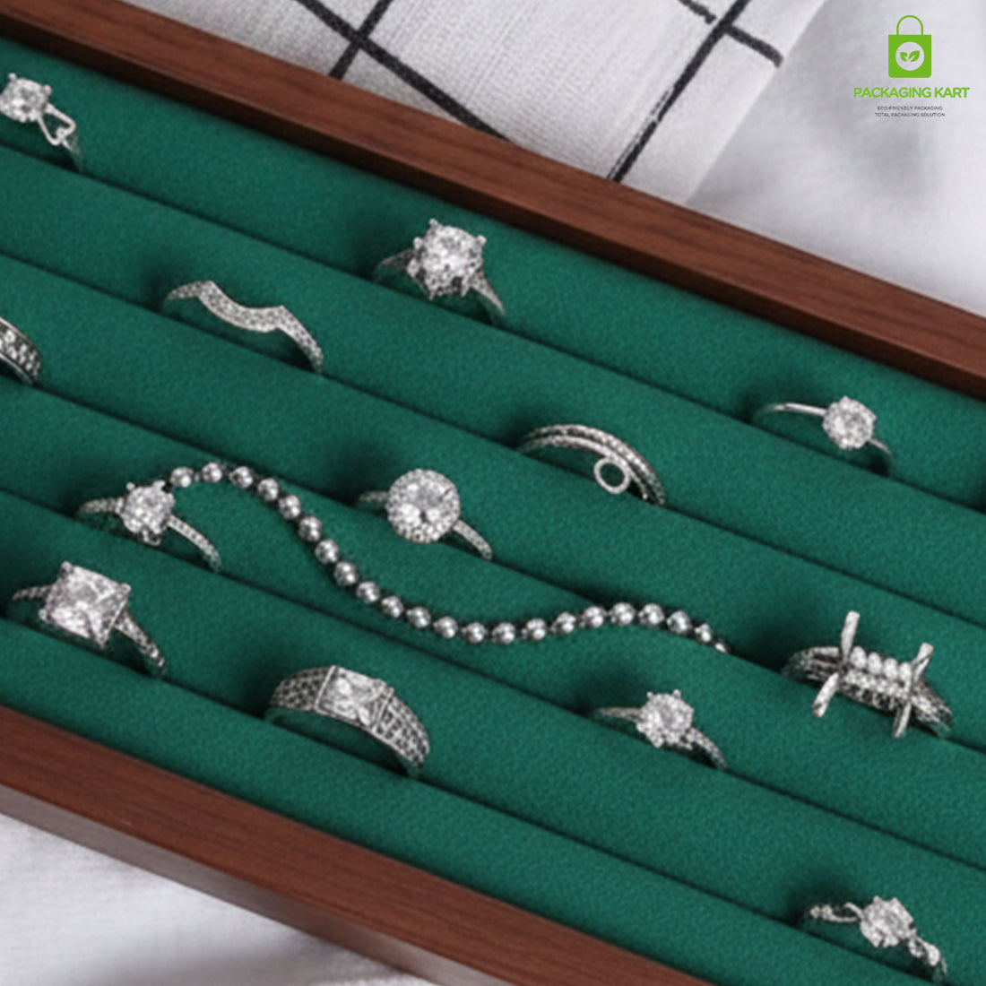 Elegant Fancy Bangles and Rings Jewellery Combo