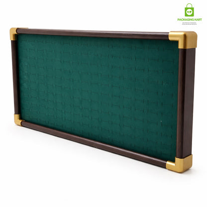 Fancy Velvet Rings Wooden Display Tray for Jewellery