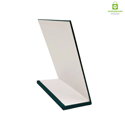 Velvet Green Jewellery Tray for Earrings & Studs