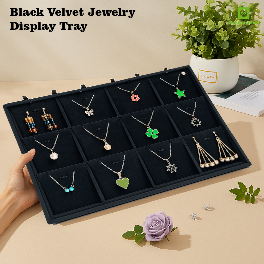 Chain Display Stand – Necklace Holder for Shop, Exhibition & Home Use