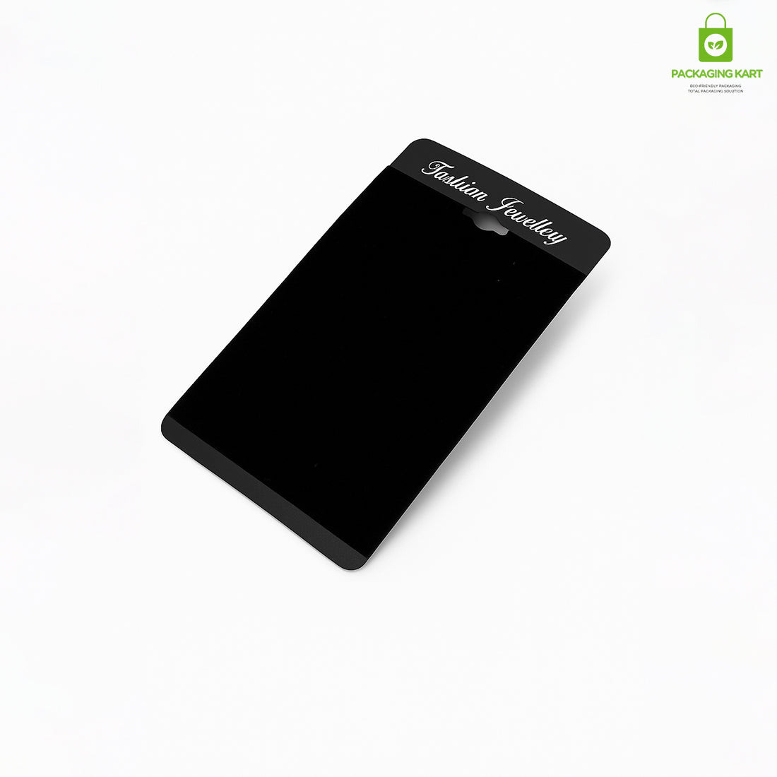 Black Velvet Jewellery Card | Premium Earring & Pendant Display
