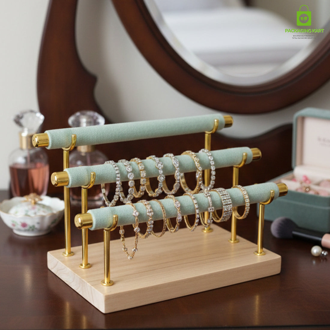Fancy Bangles and Rings Jewellery Set for Women & Girls