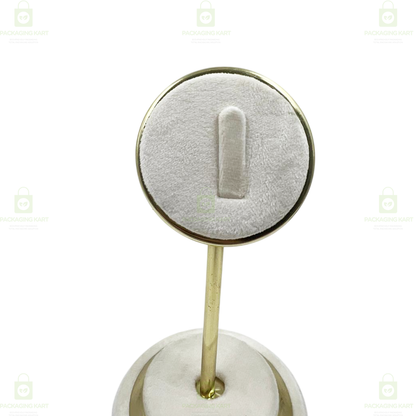 Premium Quality Single Piece Ring Velvet Stand for Jewellery Display | Elegant Ring Holder
