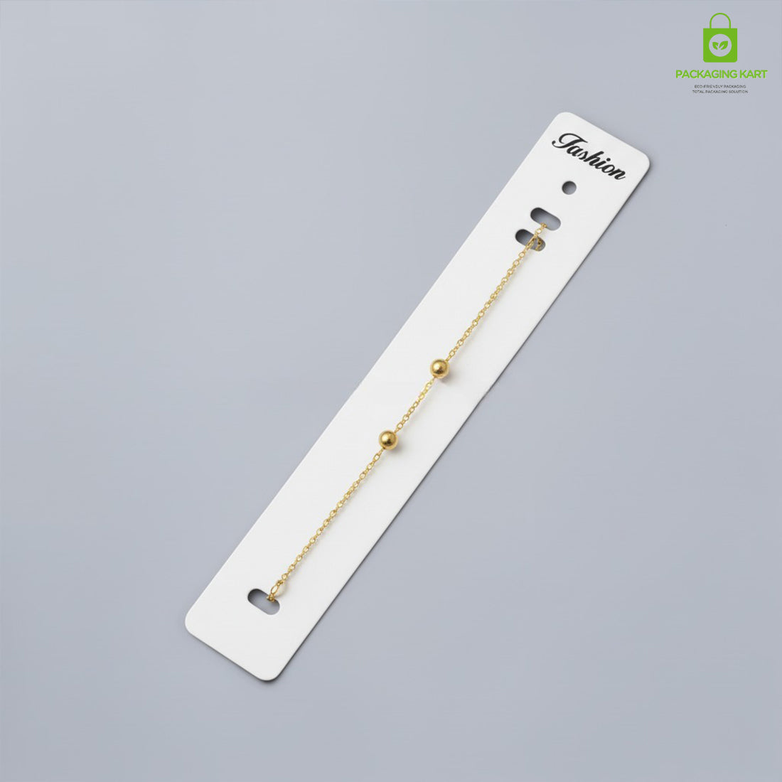 Anklet Bracelet Card for Jewelry Storage and Display