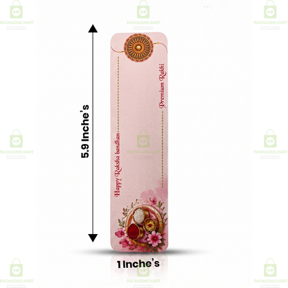 Premium Designer Rakhi Card for Brother – Elegant Raksha Bandhan Greeting Card