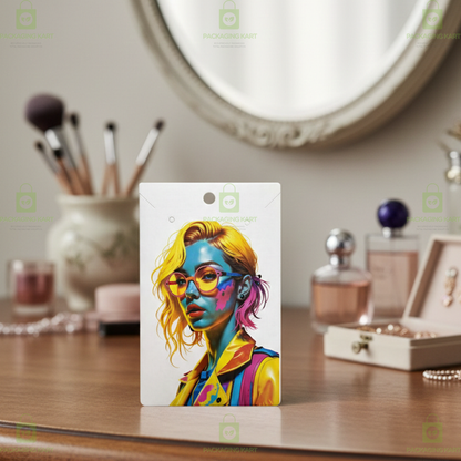 Premium Mangalsutra Baby Card for Jewellery Packaging | Necklace Display Card