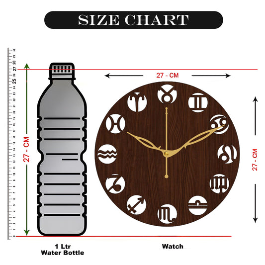 Metal Decorative Wall Clock for Industrial Style