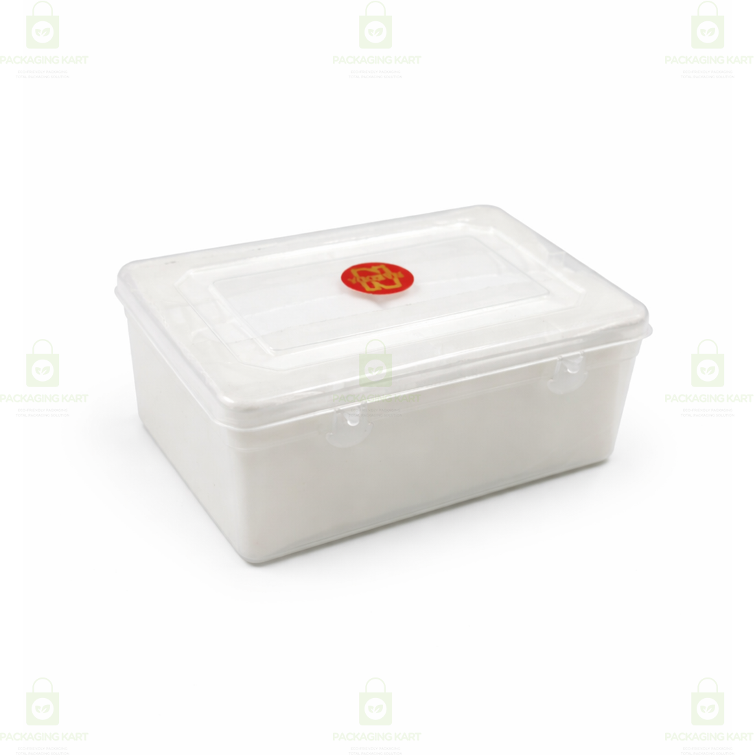 Durable Jewellery Plastic Storage Box with Soft White Cushion Cotton Lining for Protection