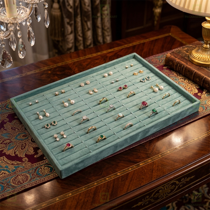 Premium Kada and Bracelet Tray – Velvet Jewellery Organizer