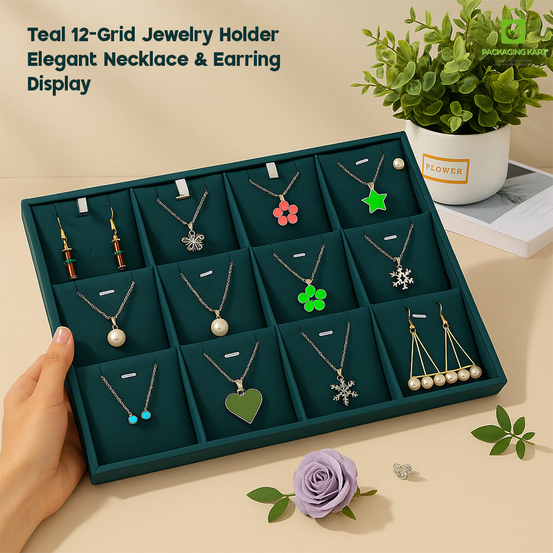 Chain Display Stand – Necklace Holder for Shop, Exhibition & Home Use