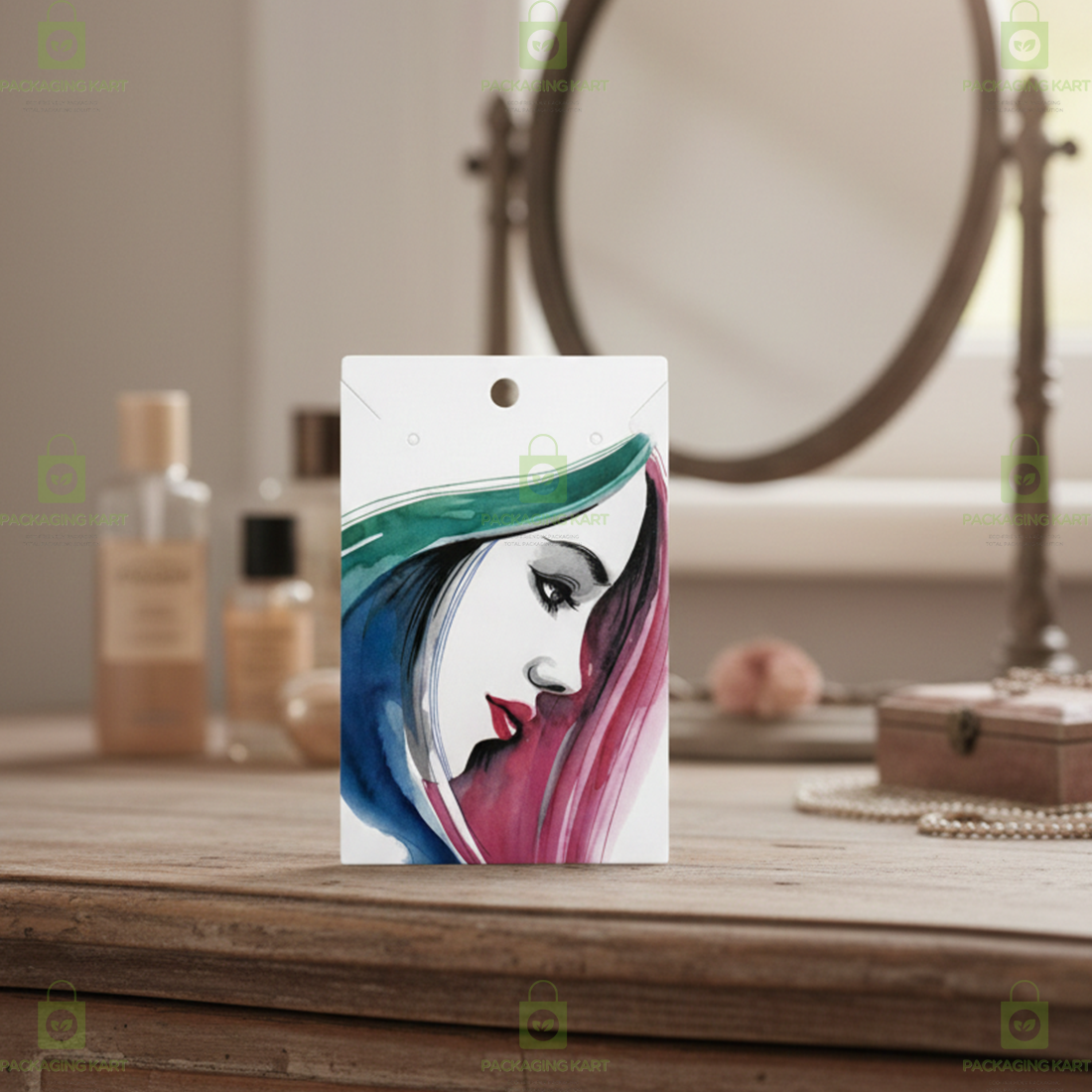 Decorative Mangalsutra Packing Card | Jewellery Display Baby Card