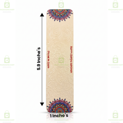Traditional Rakhi Card for Raksha Bandhan Gift Collection