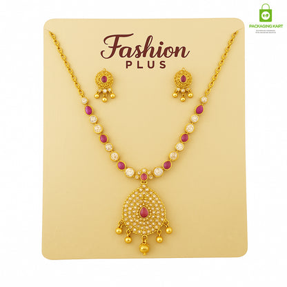 Durable Necklace Display Holder Cards for Jewelry Shops