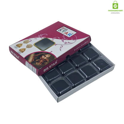 Premium Plastic Box for Earrings & Jewellery Storage