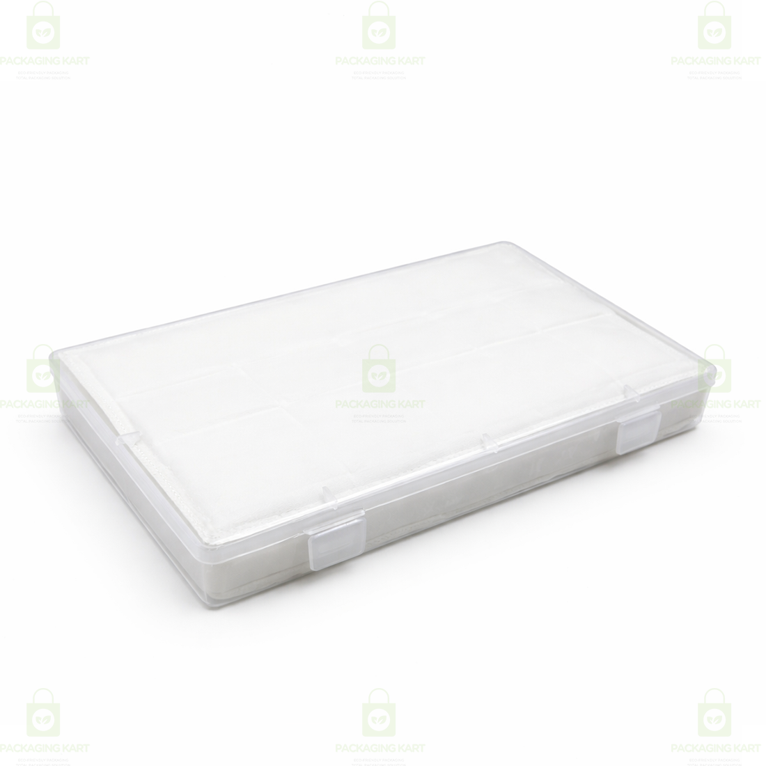 Compact Plastic Jewellery Organizer with Cushion Cotton Padding – Anti Tarnish Storage Box