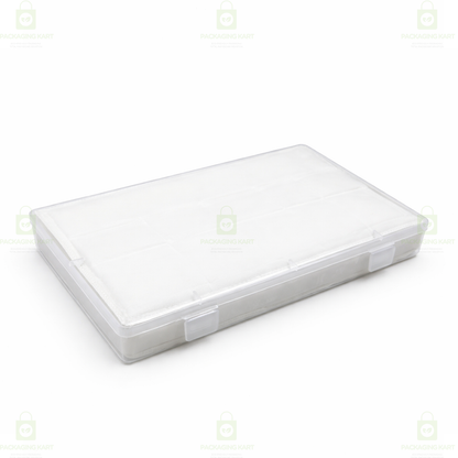 Compact Plastic Jewellery Organizer with Cushion Cotton Padding – Anti Tarnish Storage Box