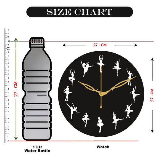 Unique Shape Decorative Wall Clock for Home Décor