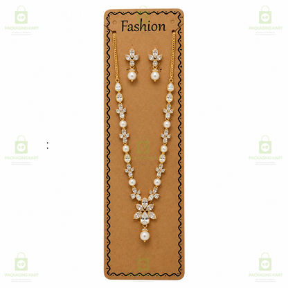 Chain Pendant and Mangalsutra Display Cards for Jewellery