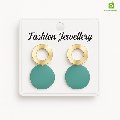 Small Stud Earring Display Cards – Perfect for Compact Packaging