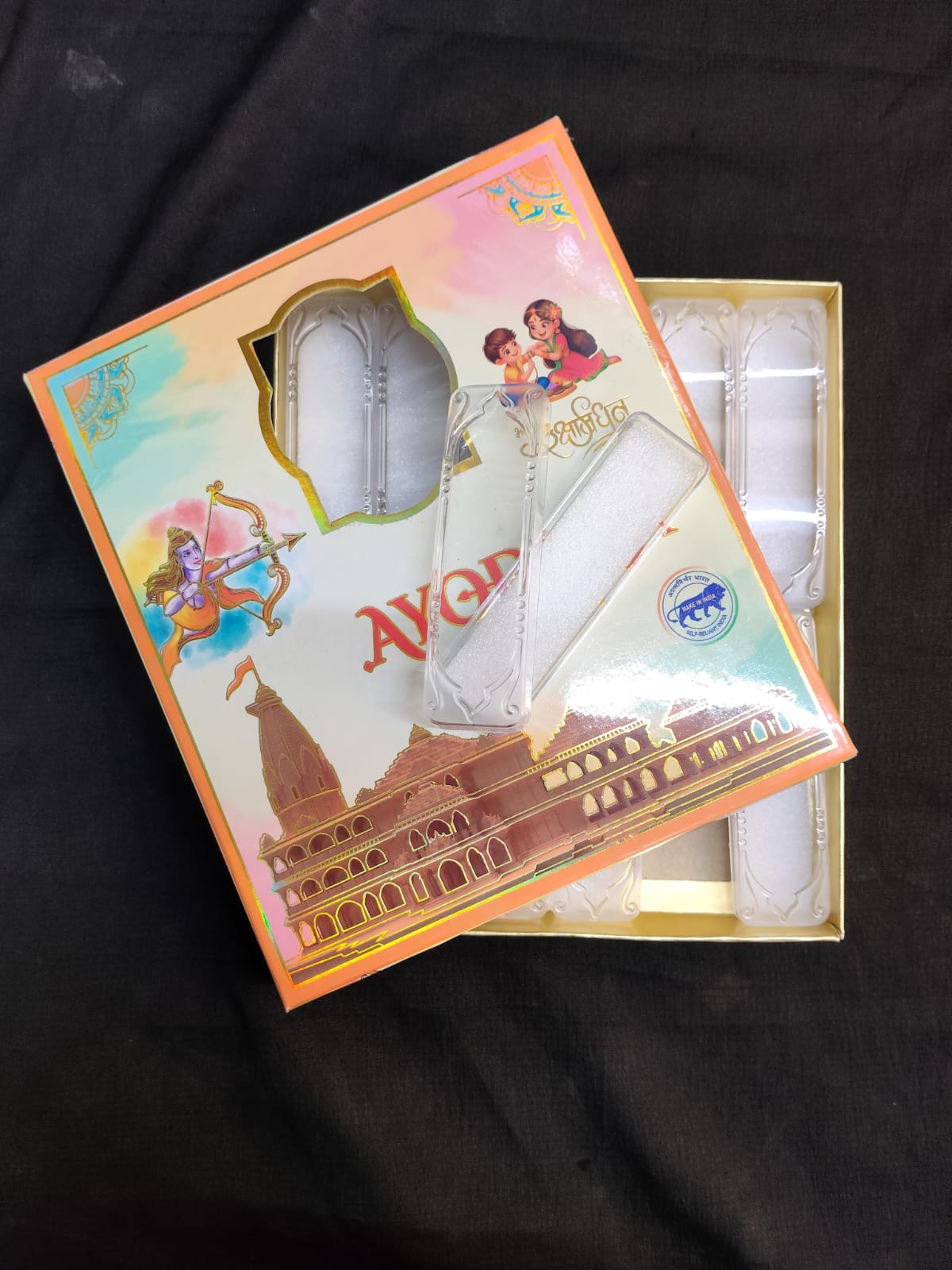 Premium Fancy Rakhi Card and Gift Box Set | Elegant Raksha Bandhan Packaging