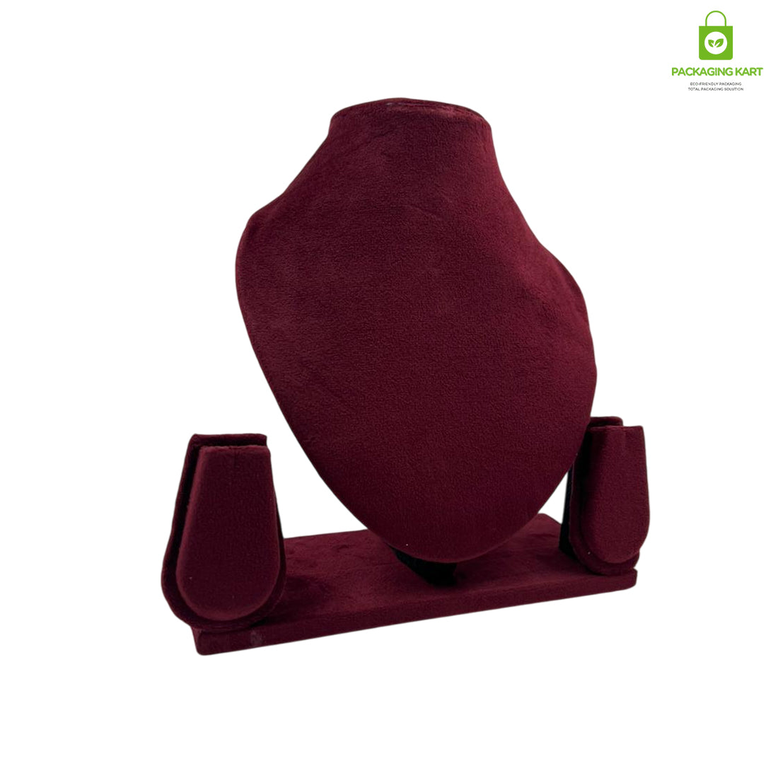 Red Velvet Jewellery Display Statue – Professional Presentation