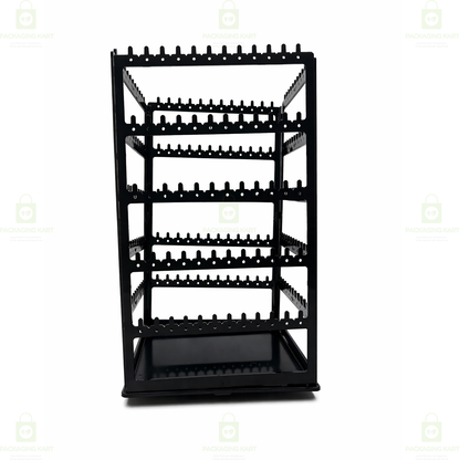 360° Rotating Earring Display Stand – Jewelry Organizer Rack for Earrings & Accessories