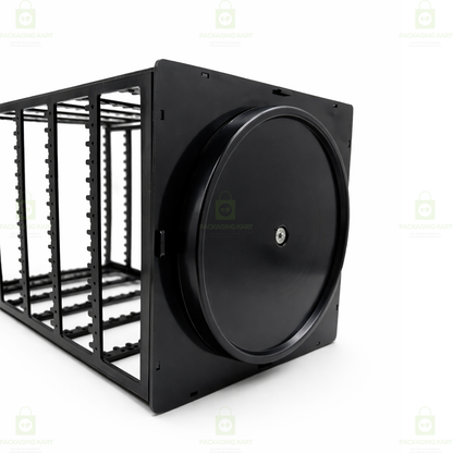 Portable Rotating Earring Stand – 360 Degree Jewelry Storage Organizer
