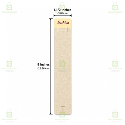 Premium Chain and Bracelet Cards for Jewellery Packaging