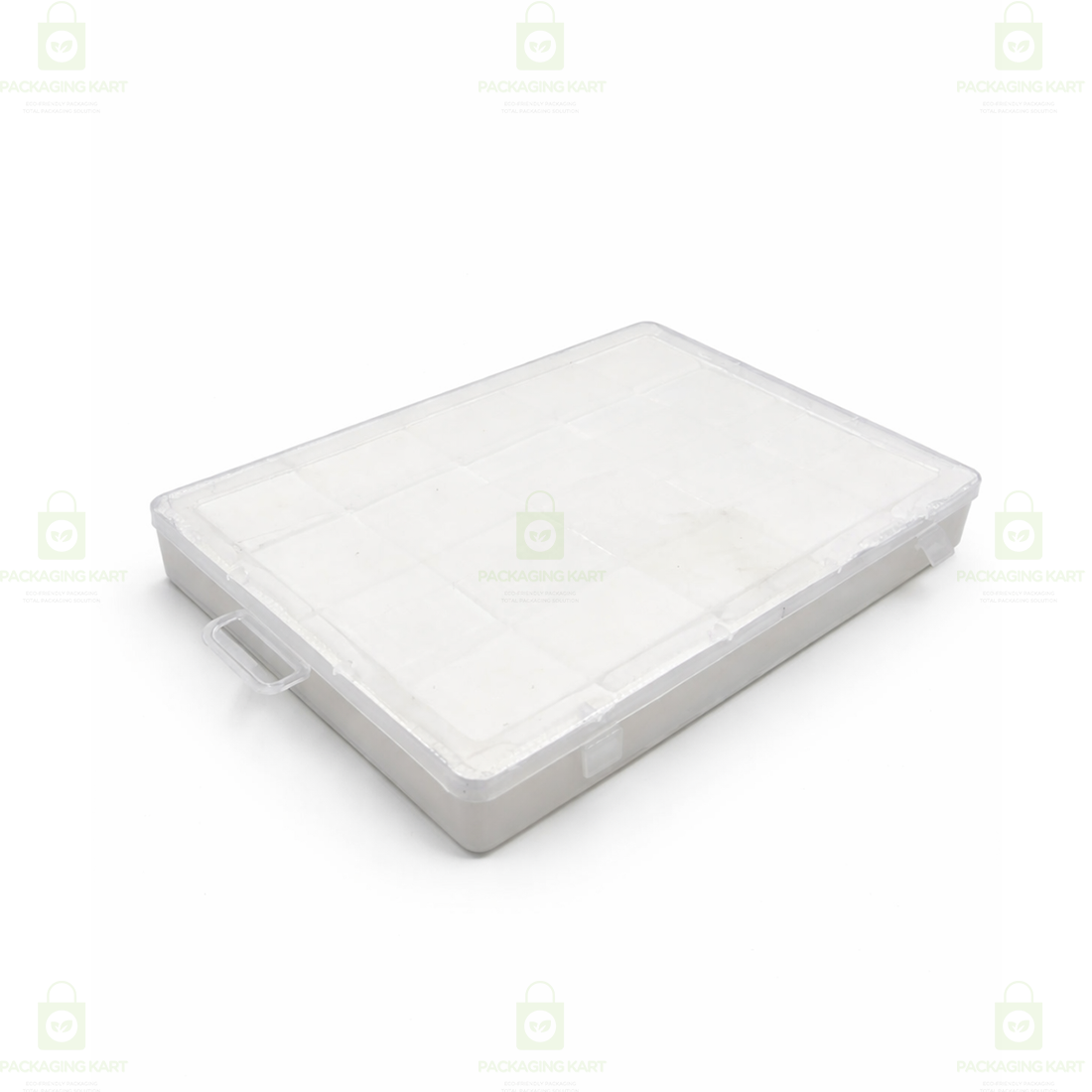 Lightweight Plastic Jewellery Organizer Box with Soft Cotton Cushion for Anti-Oxidation Protection
