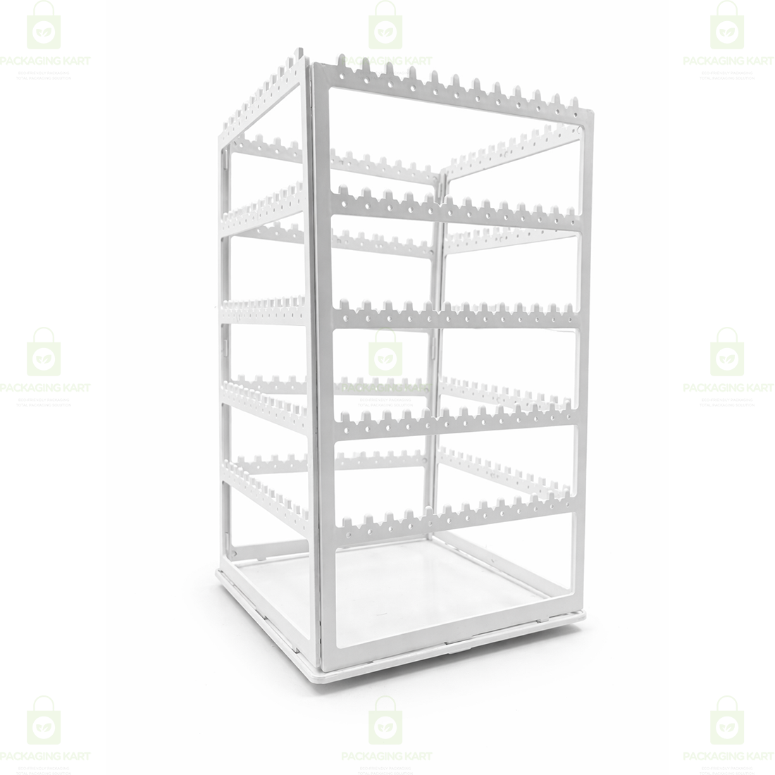 360° Rotating Earring Display Stand – Jewelry Organizer Rack for Earrings & Accessories