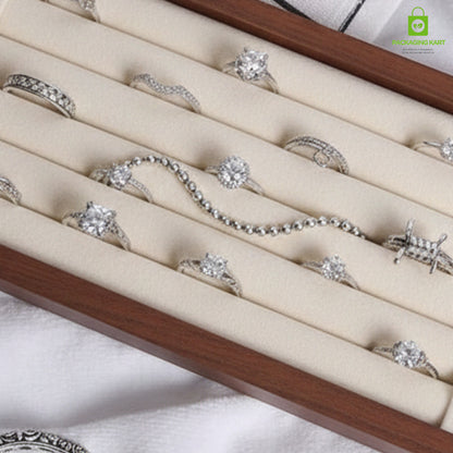 Elegant Fancy Bangles and Rings Jewellery Combo