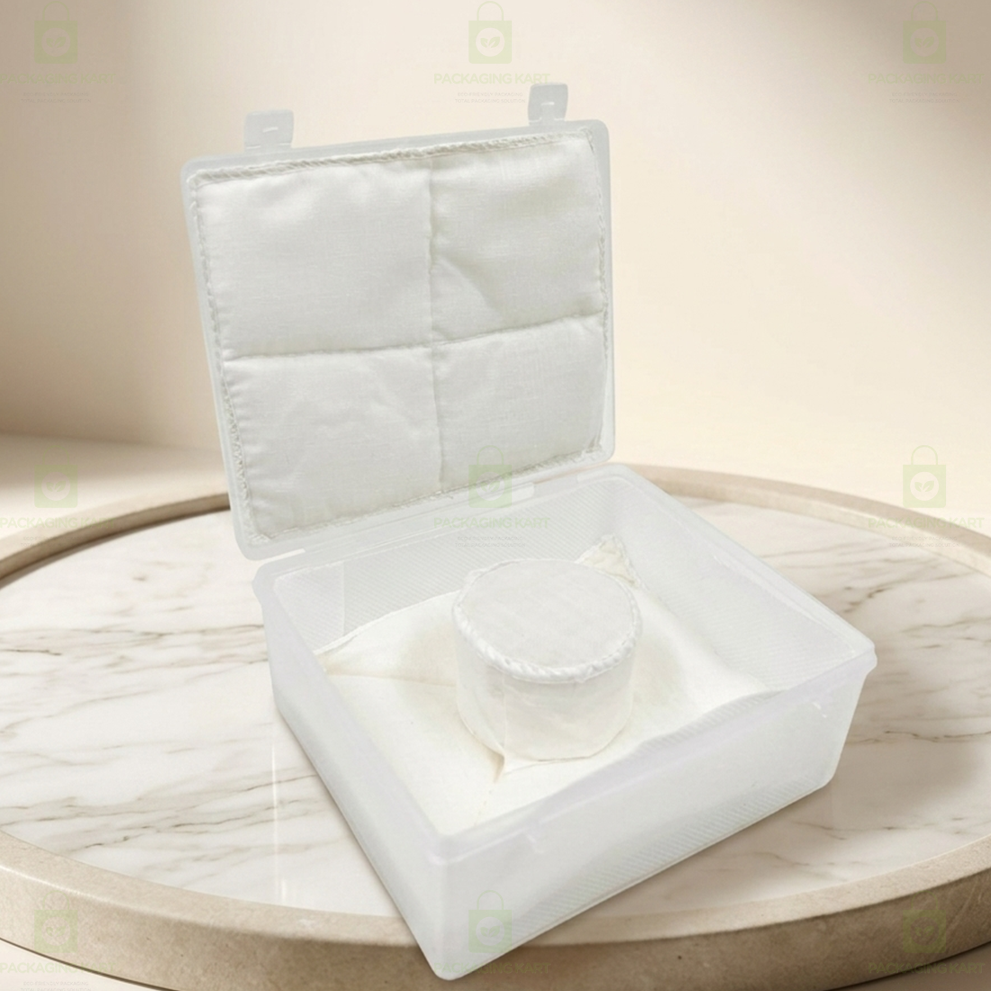 Premium Plastic Jewellery Organizer Box with Soft Cushion Cotton Padding for Protection & Storage