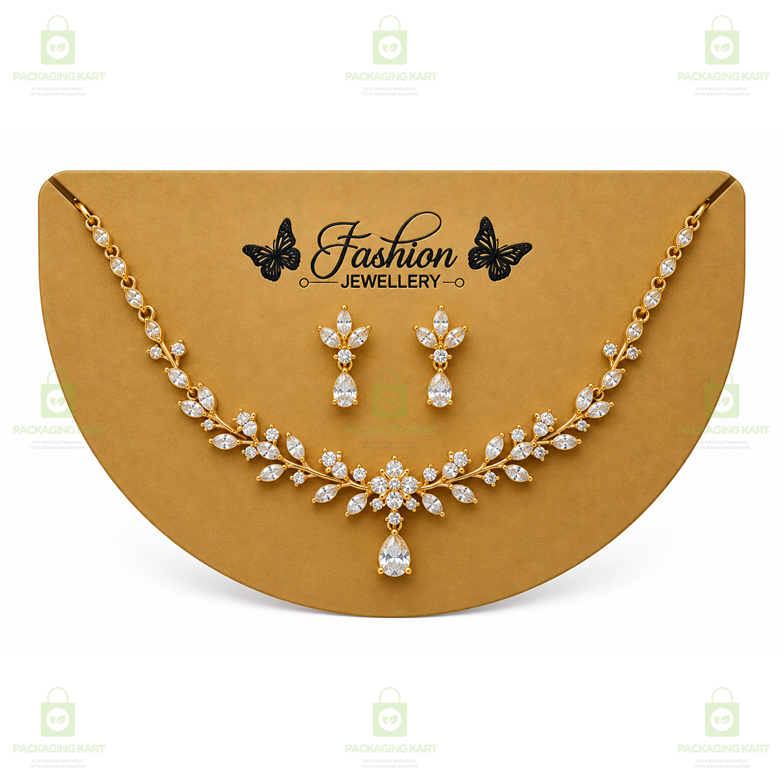 Premium Necklace Chain and Pendant Packaging Cards
