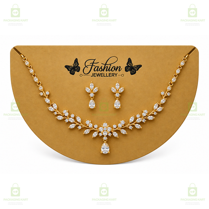 Premium Necklace Chain and Pendant Packaging Cards