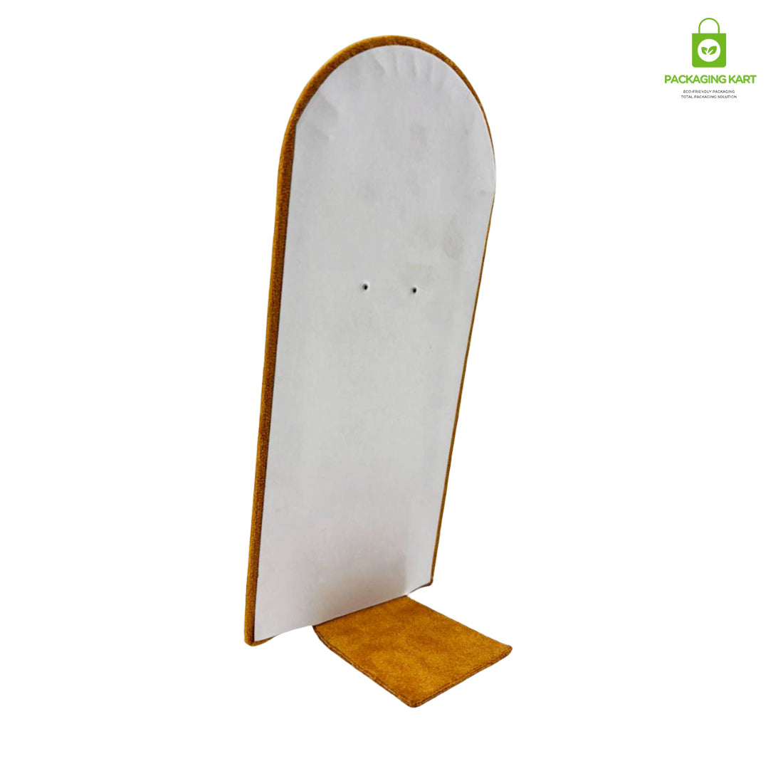 Velvet Brown Fancy Jewellery Statue | Premium Display Stand