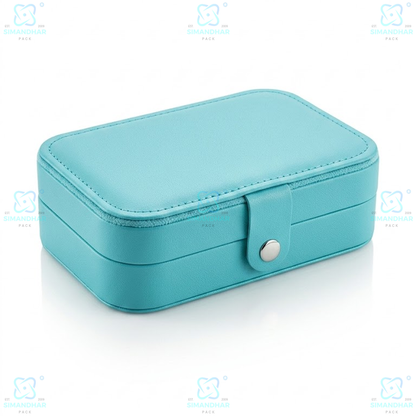 Premium 2 Step Jewellery Box for Women – Velvet Organizer Gift Case for Rings, Earrings & Necklace