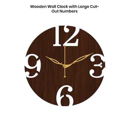 Handmade Wooden Decorative Wall Clock for Gifts