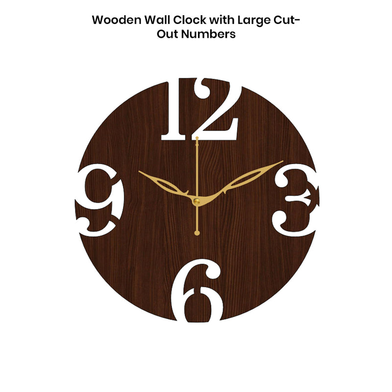 Handmade Wooden Decorative Wall Clock for Gifts