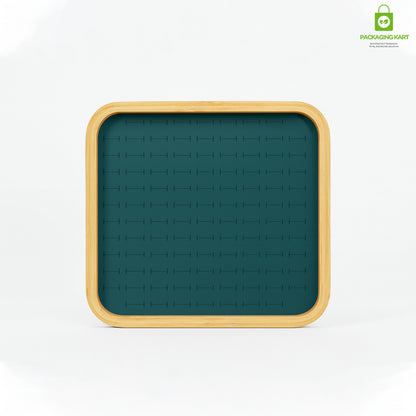 Premium Green Jewellery Ring Tray – Elegant Storage Solution
