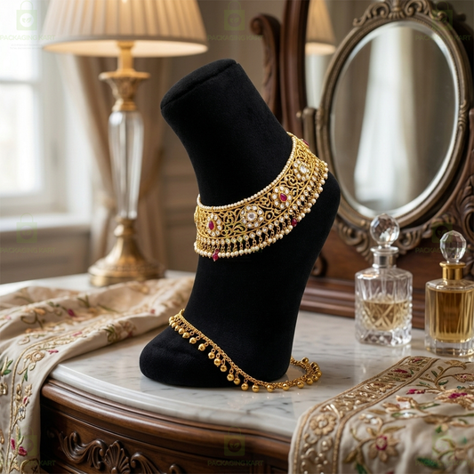 Mannequin Anklet Display Foot Leg Pair for Jewellery, Payal, Shoes, Heels Display or Other Multipurpose Works