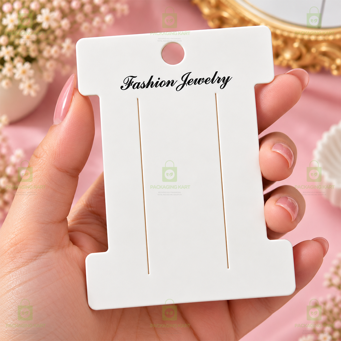 Earrings and Studs Display Cards for Jewellery Packaging