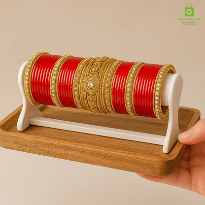 1 Roll Black Bangle Display Stand for Shop & Home – Jewelry Organizer Holder