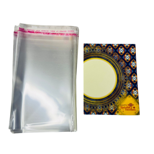 Rakhi Card with Rakhi Holder Slot – Gifting Made Easy
