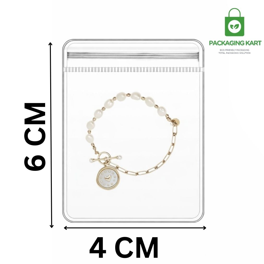 Transparent Jewellery Storage Pouches | Clear PVC Zip Lock Covers for Rings, Earrings, Necklaces & Accessories | Durable Jewellery Organizer Bags