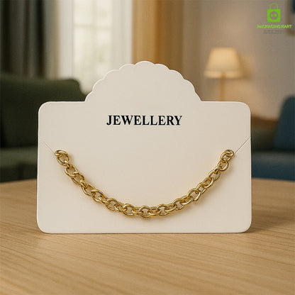 Anklet & Bracelet Hanging Card for Retail Packaging