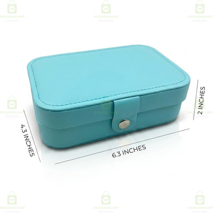 Premium 2 Step Jewellery Box for Women – Velvet Organizer Gift Case for Rings, Earrings & Necklace