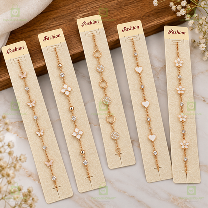Premium Chain and Bracelet Cards for Jewellery Packaging